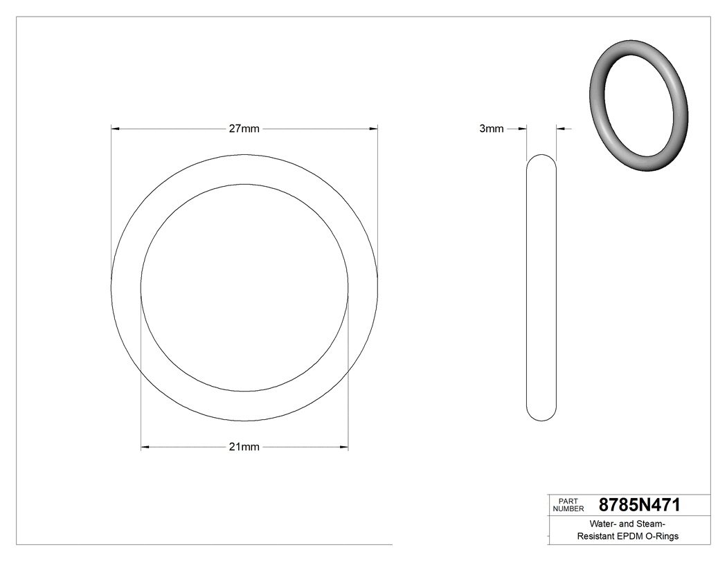 Technical drawing - 8785N471